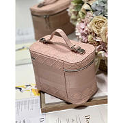 Dior Pink Travel D-Lite Vanity Case Pink 25x15x14cm - 4