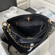 Chanel Tote Bag Black 26x25x7.5cm - 6