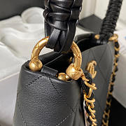 Chanel Tote Bag Black 26x25x7.5cm - 4