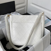 Chanel Tote Bag White 26x25x7.5cm - 3