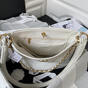 Chanel Tote Bag White 26x25x7.5cm - 4