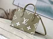 Louis Vuitton LV OnTheGo PM Khaki Green 25x19x11.5cm - 1