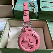 Gucci Blondie Mini Shoulder Bag Pink 18.5x10x10cm - 6