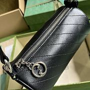 Gucci Blondie Mini Shoulder Bag Black 18.5x10x10cm - 2