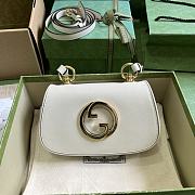 Gucci Blondie Mini Shoulder Bag White 21x13.5x7cm - 1