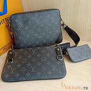 Louis Vuitton LV Monogram Trio Messenger Bag 25 x 18.5 x 7 cm - 2