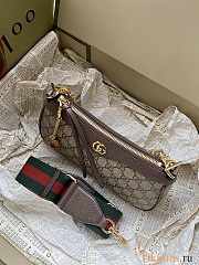 Gucci Ophidia GG Small Handbag Brown 25x15.5x6cm - 2