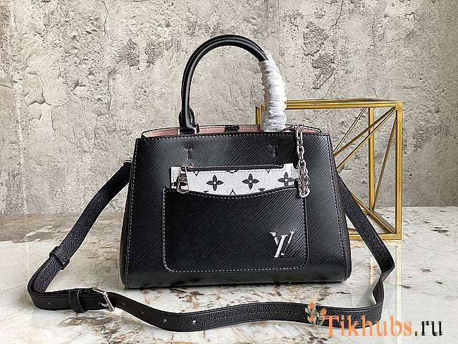 LV Marelle Black Size 25 x 17 x 11 cm - 1