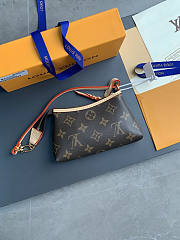 Louis Vuitton LV Monogram Mini Pochette Delightful Pouch 16.5x10x3cm - 2