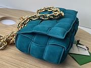 Bottega Veneta Cassette Padded Pillowy Woven Blue 26x18x8cm - 5