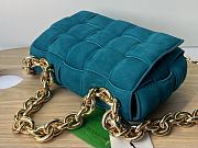 Bottega Veneta Cassette Padded Pillowy Woven Blue 26x18x8cm - 3