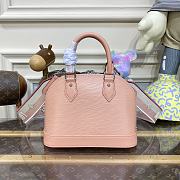 Louis Vuitton LV Alma BB Bag Epi Calfskin Rose Pink 23.5 x 17.5 x 11.5 cm - 3