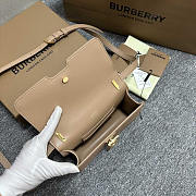 Burberry Mini TB Monogram Lock Bag Beige 20x5.5x12.5cm - 4