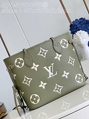 Louis Vuitton LV Neverfull MM Monogram Green 31 x 28 x 14 cm - 3