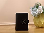 Louis Vuitton LV Wallet Vertical Black 9 x 12 x 1 cm - 1