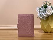 Louis Vuitton LV Wallet Vertical Rose Pink 9 x 12 x 1 cm - 2