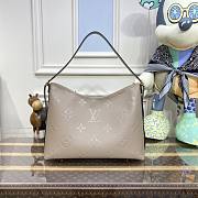 Louis Vuitton LV CarryAll MM Tourterelle Gray 39x30x15cm - 5