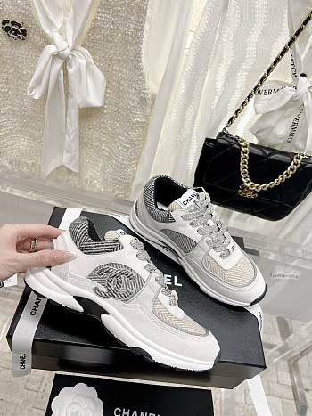 Chanel White Sneakers