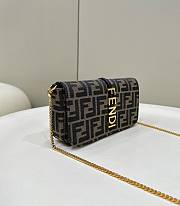 Fendi Fendigraphy Wallet On Chain 21.5x14.5x11cm - 3