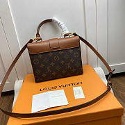 Louis Vuitton LV Locky BB Monogram And Smooth Cowhide Brown 20 x 16 x 7.5 cm - 4