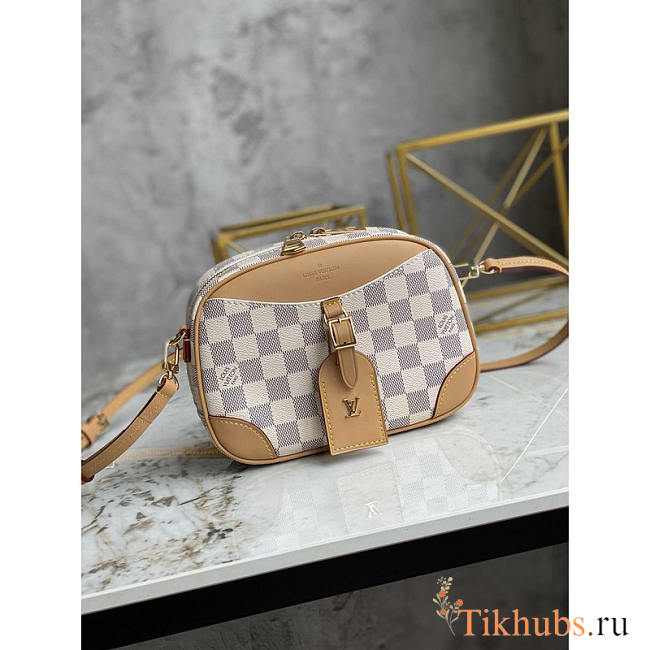 Louis Vuitton LV Deauville Mini Damier Azur 21x16x7cm - 1