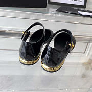 Chanel Mary Janes Patent Calfskin And Lambskin Black - 5