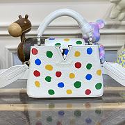 Louis Vuitton LV x YK Capucines Mini White 21x14x8cm - 1