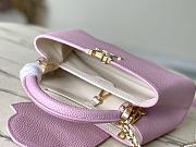 Louis Vuitton LV Capucines BB Light Pink 27x18x9cm - 4