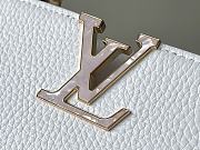 Louis Vuitton LV Capucines BB White 27x18x9cm - 3