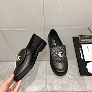 Chanel Mocasines Black Loafers - 5