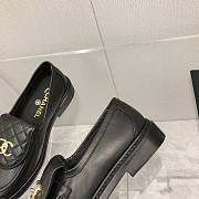 Chanel Mocasines Black Loafers - 3