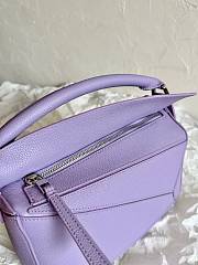 Loewe Purple Puzzle Small Shoulder Bag 24x16x10cm - 3