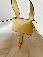 Loewe Compact Hammock Satin Calfskin Light Yellow 20.8x14.4x19.5cm - 5