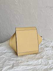 Loewe Compact Hammock Satin Calfskin Light Yellow 20.8x14.4x19.5cm - 2