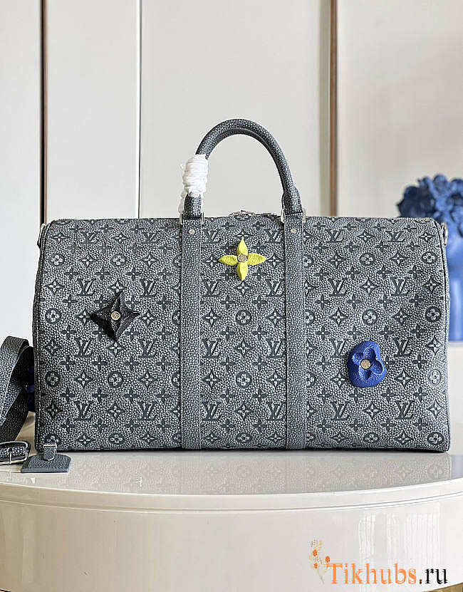 Louis Vuitton LV Keepall 50 Granite 50x29x23cm - 1