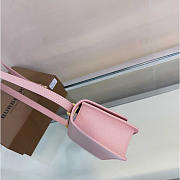 Burberry Mini TB Monogram Lock Bag Pink 20x5.5x12.5cm - 6