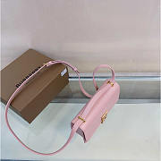 Burberry Mini TB Monogram Lock Bag Pink 20x5.5x12.5cm - 2