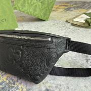 Gucci Jumbo GG Small Belt Bag Black 23x13x5cm - 2