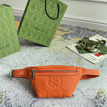 Gucci Jumbo GG Small Belt Bag Orange 23x13x5cm