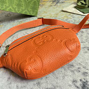 Gucci Jumbo GG Small Belt Bag Orange 23x13x5cm - 4