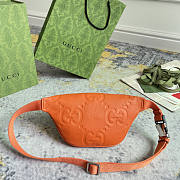 Gucci Jumbo GG Small Belt Bag Orange 23x13x5cm - 2