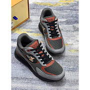 Louis Vuitton LV Run Away Sneakers Grey&Orange - 1