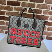 Gucci Tiger GG Small Tote Bag 31x26.5x14cm - 1