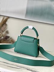 Louis Vuitton LV Mini Capucines Dark Green 21 x 14 x 8 cm - 6