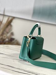 Louis Vuitton LV Mini Capucines Dark Green 21 x 14 x 8 cm - 2