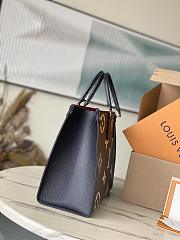 Louis Vuitton LV OnTheGo MM Black Beige 35 x 27 x 14 cm - 6