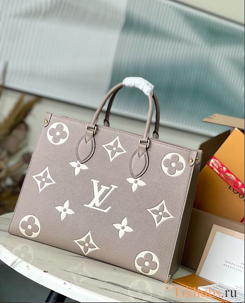 Louis Vuitton LV OnTheGo MM Grey 35 x 27 x 14 cm - 1