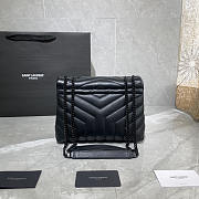 YSL Loulou Small Chain Black Bag 23 x 17 x 9 cm - 5