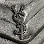 YSL Loulou Small Chain Black Bag 23 x 17 x 9 cm - 6