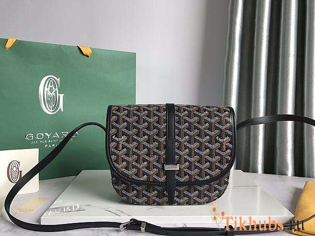 Goyard Belvédère II 020198 Black Size 21 x 16 x 6 cm - 1